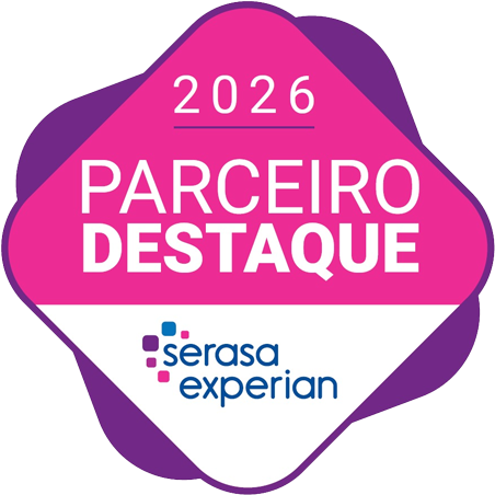 Selo 2026 Parceiro Destaque Serasa Experian